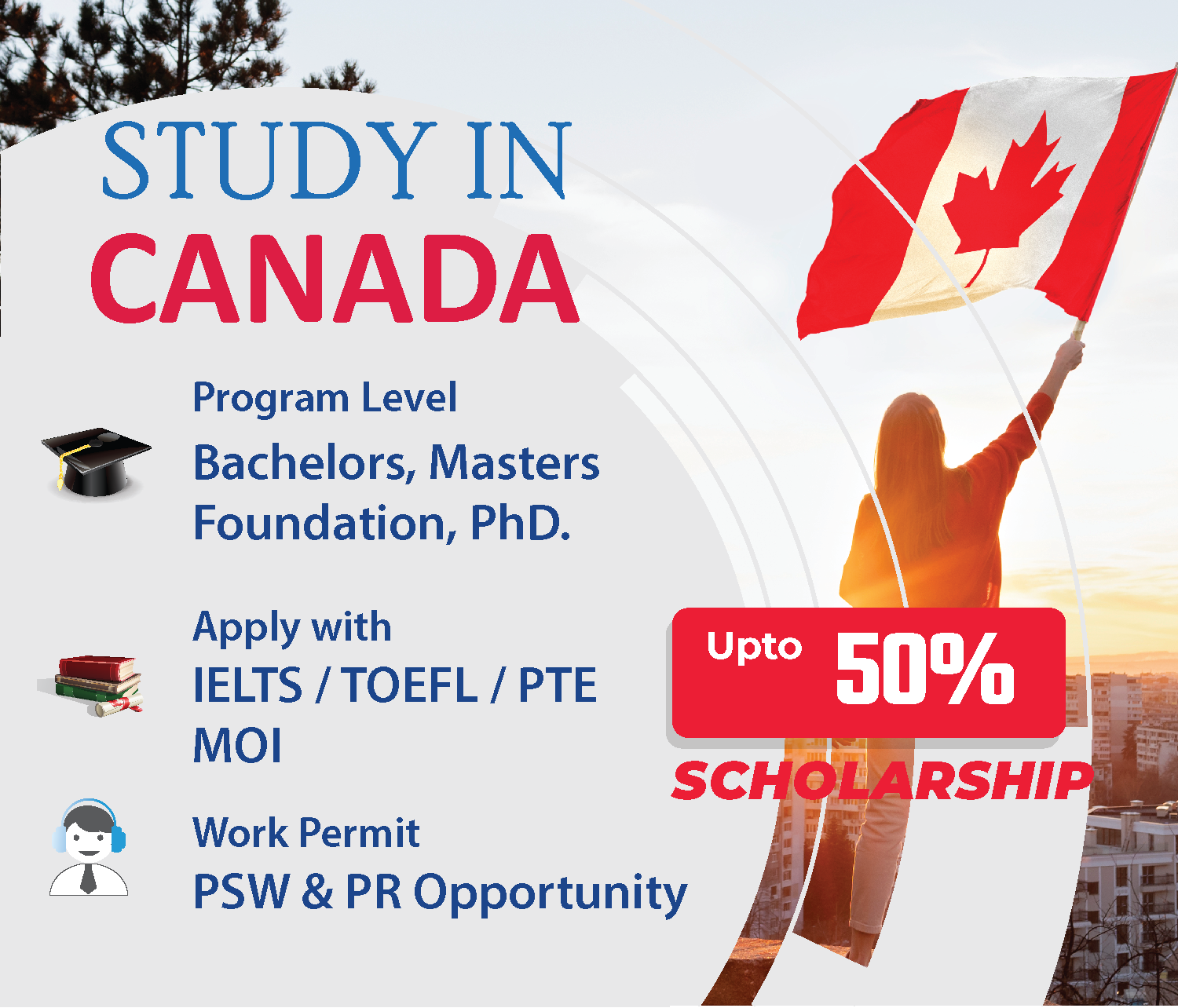 Study in Canada, Bachelors Degree, Masters Degree, Foundation Program, PHD Program, Education Consultant, Higher Education Abroad, Study Abroad, Student Consultant, International Student, International Degree